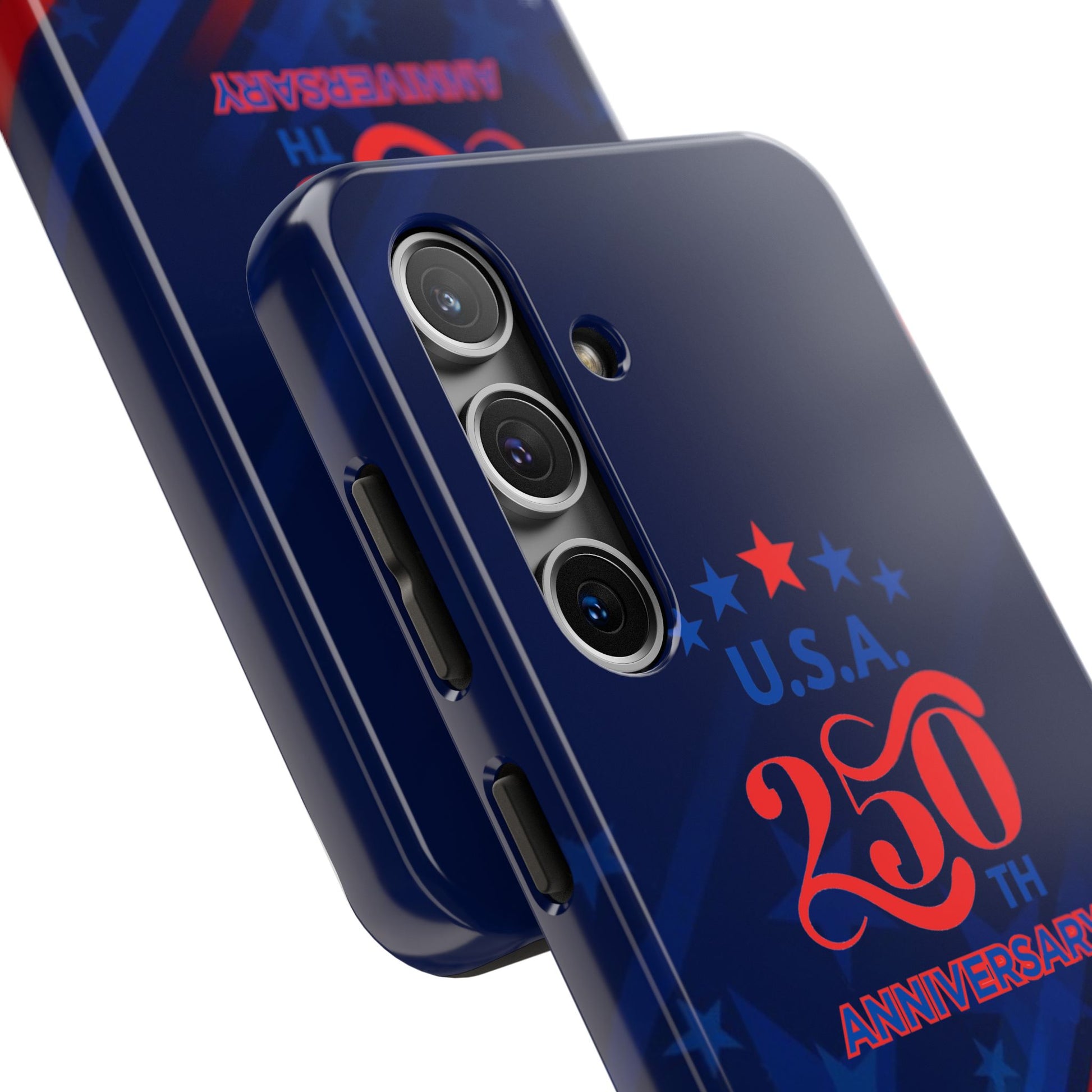 USA 250th Anniversary Tough Phone Case – Patriotic "American Flag" Design - Trending Novelties & Gifts