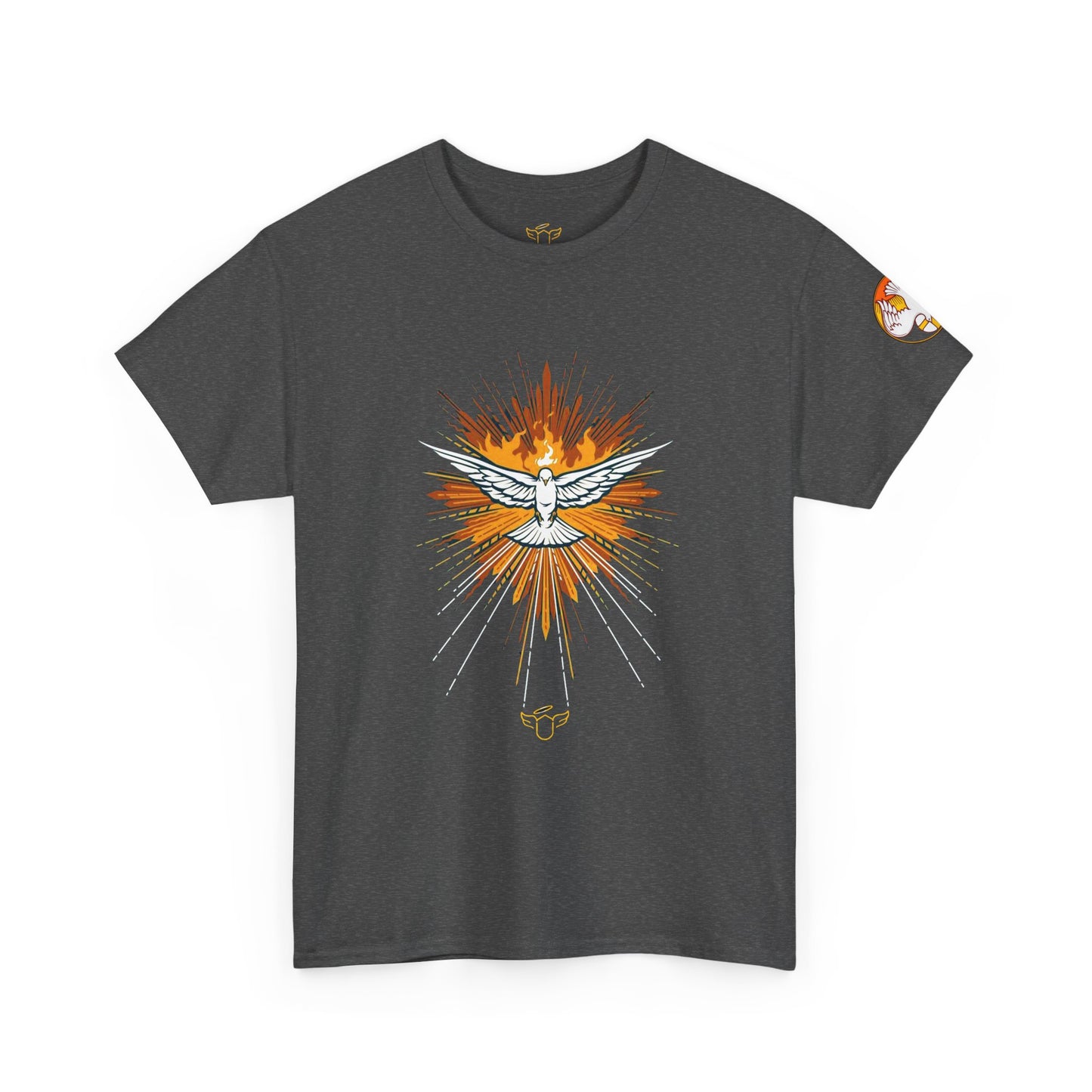 Holy Spirit Dove T-Shirt 2 — Radiant Catholic Faith Graphic Tee (CT)