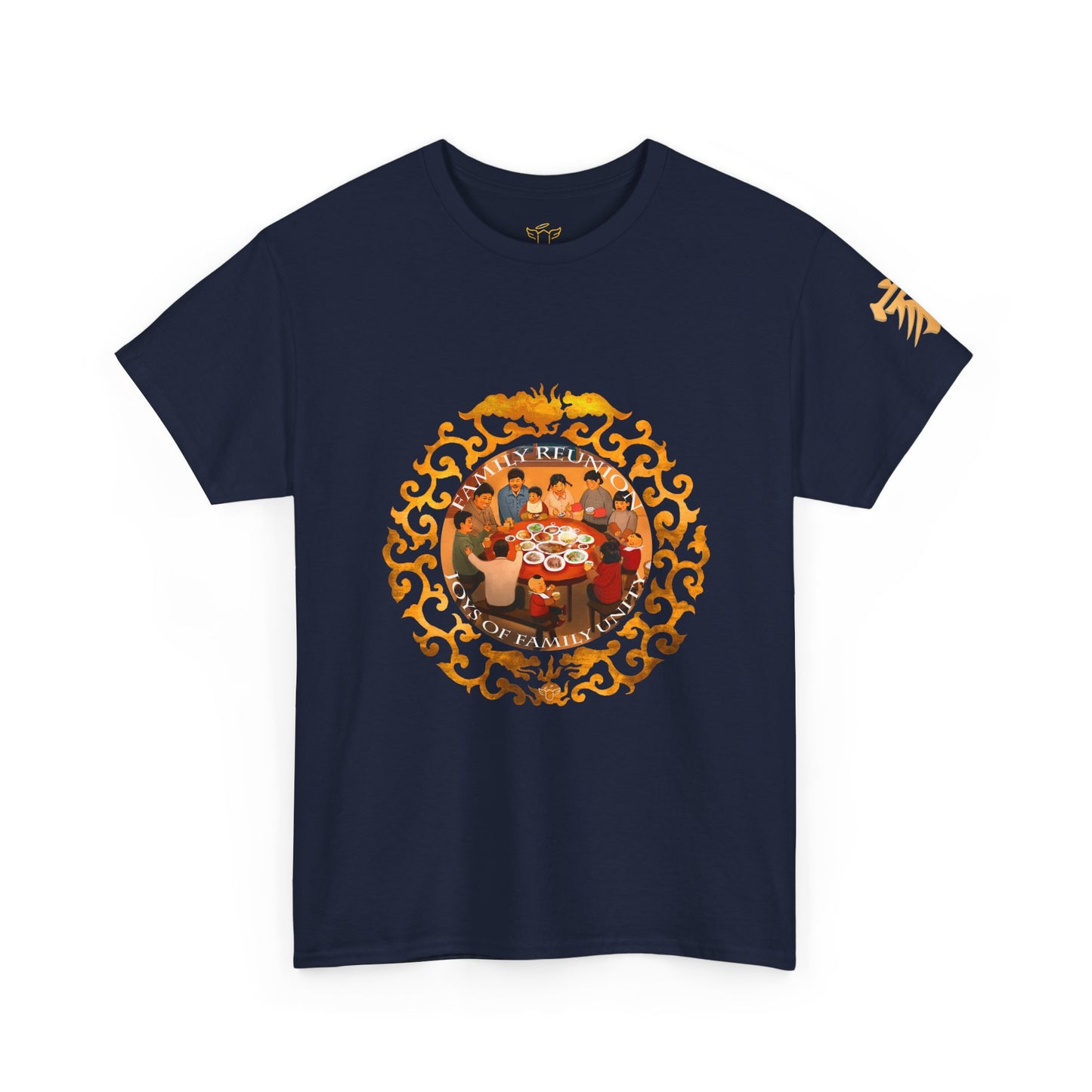 Novelty Tee — Chinese New Year Family Reunion Design
