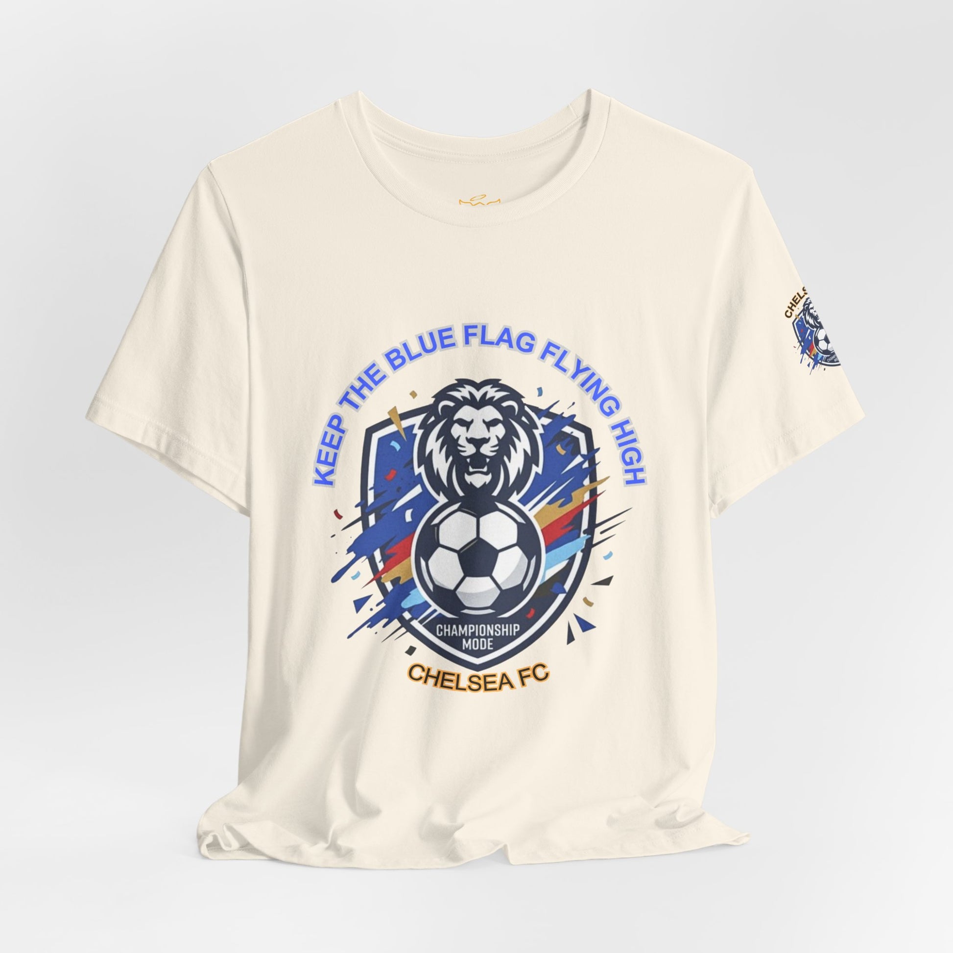 Keep the Blue Flag Flying High Tee | Retro Soccer, Chelsea Pride - Trending Novelties & Gifts