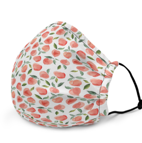 Petite Floral Premium Reusable Face mask With Filter Pocket