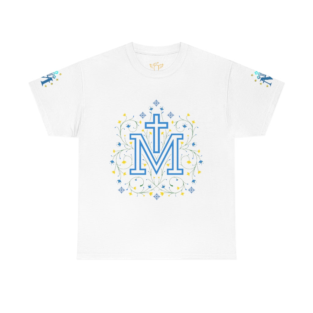 Marian Symbol T-shirt Unisex Heavy Cotton Tee (CT)