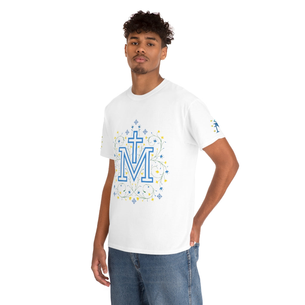 Marian Symbol T-shirt Unisex Heavy Cotton Tee (CT)