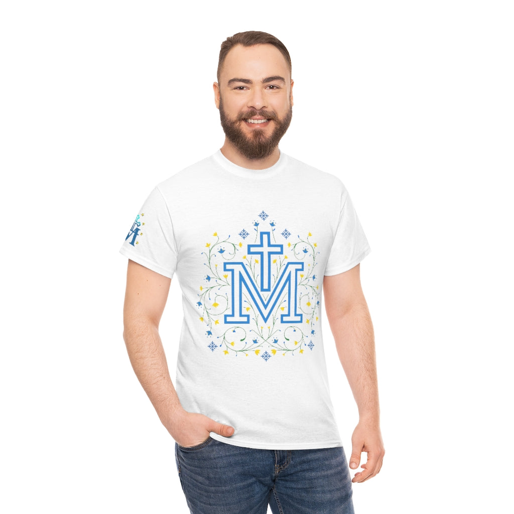 Marian Symbol T-shirt Unisex Heavy Cotton Tee (CT)