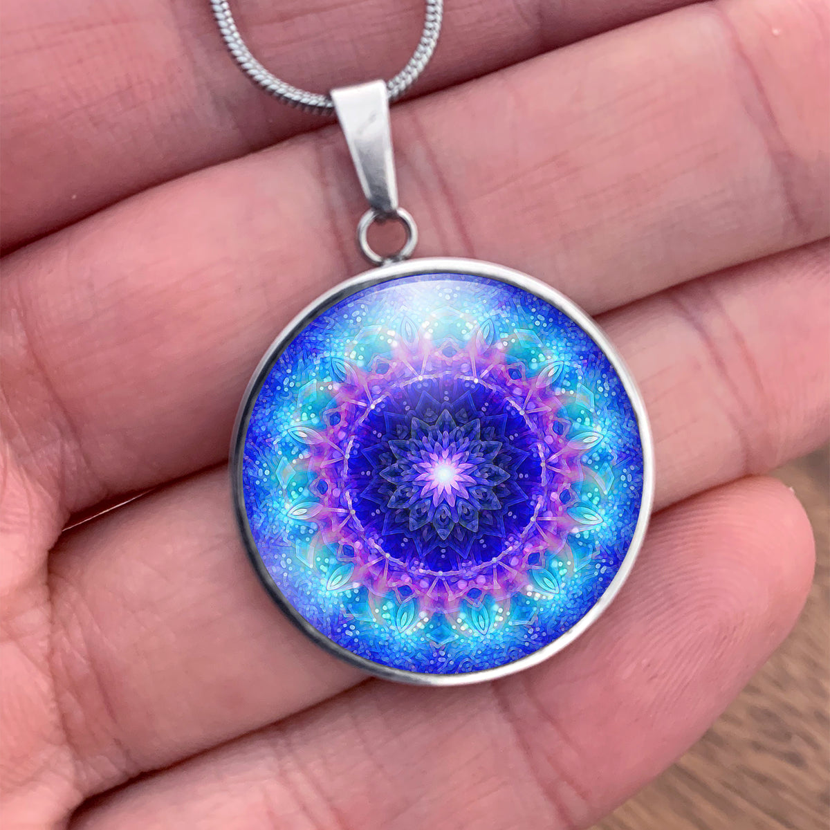 Unique Mandala Pendant - BLUE MIRANDA