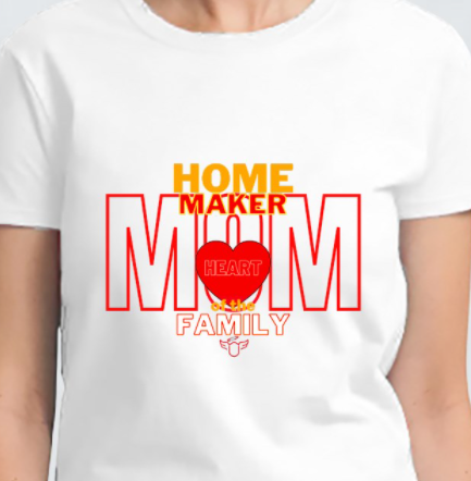 mom heart of the family long sleeves