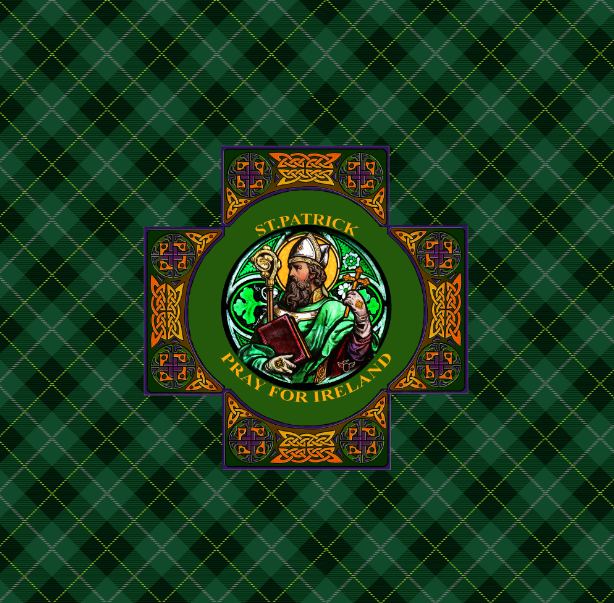 St. Patrick's Pray for Ireland Throw Blanket