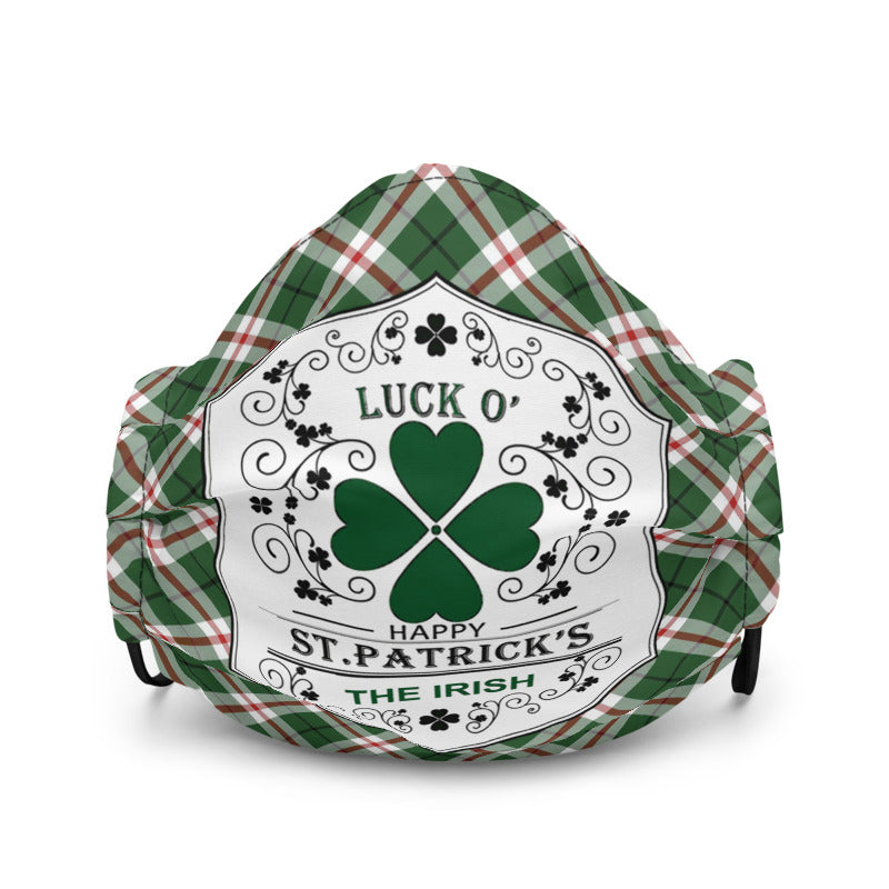 St. Patrick's Luck of the Irish Premium reusable face mask