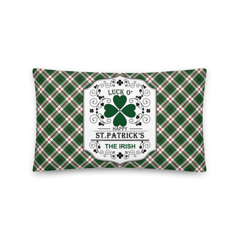 St. Patrick's Luck of the Irish Basic Pillow