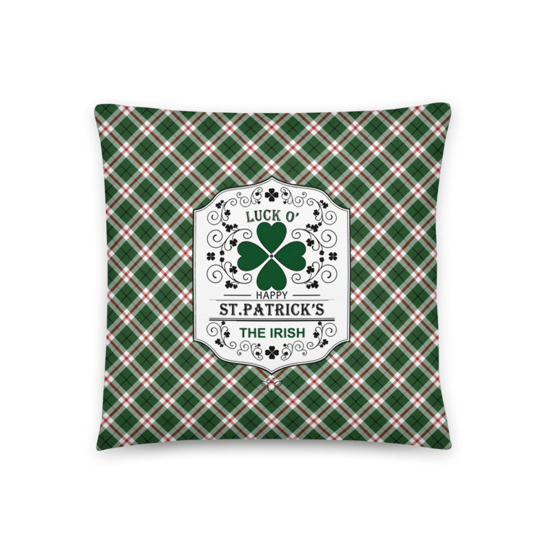 St. Patrick's Luck of the Irish Basic Pillow