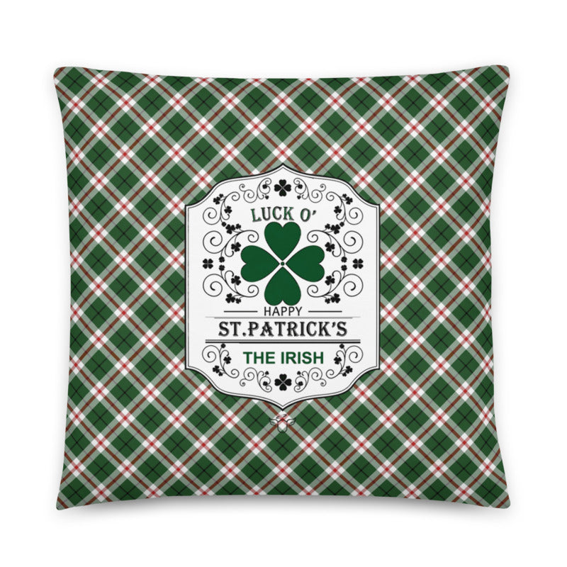 St. Patrick's Luck of the Irish Basic Pillow