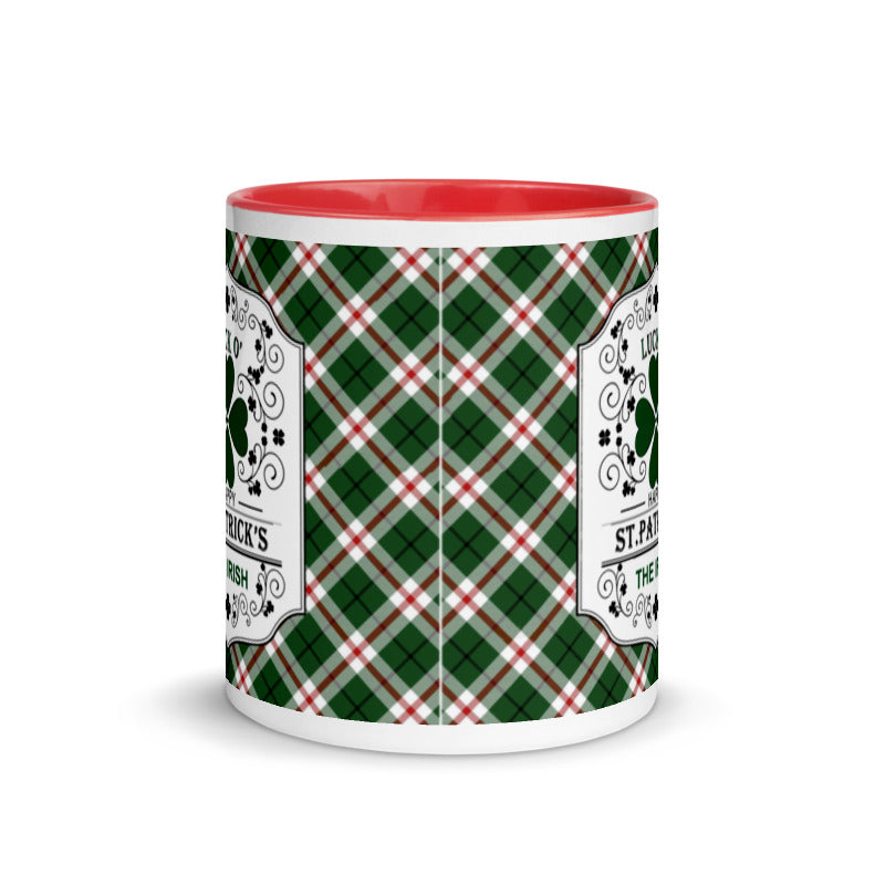 St. Patrick's Luck of the Irish Mug with Color Inside