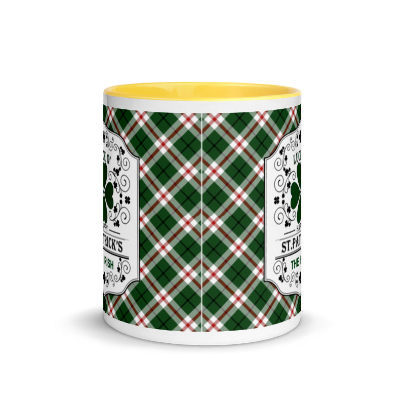 St. Patrick's Luck of the Irish Mug with Color Inside