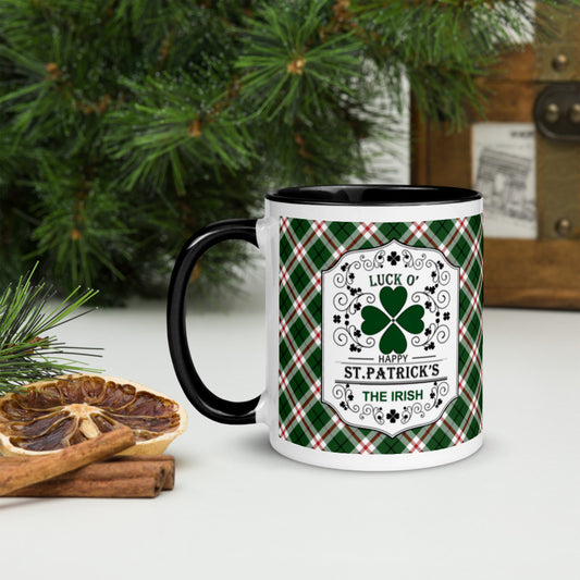 St. Patrick's Luck of the Irish Mug with Color Inside
