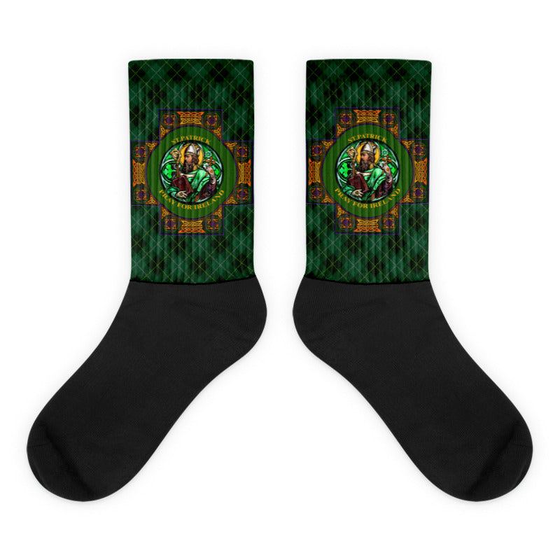 St. Patrick's Pray for Ireland Socks