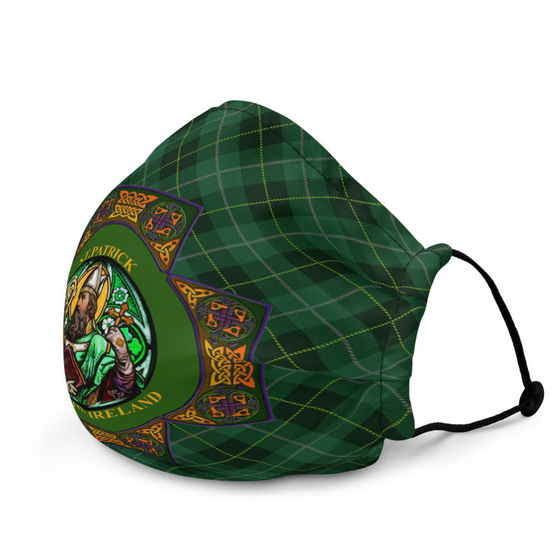 St. Patrick's Pray for Ireland Premium reusable face mask