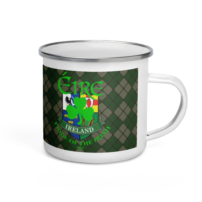 St. Patrick's Pride of the Irish Enamel Mug