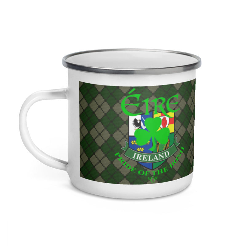 St. Patrick's Pride of the Irish Enamel Mug