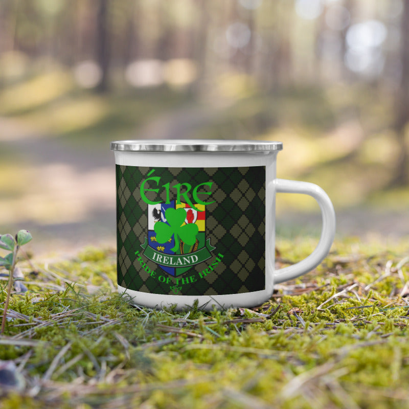 St. Patrick's Pride of the Irish Enamel Mug