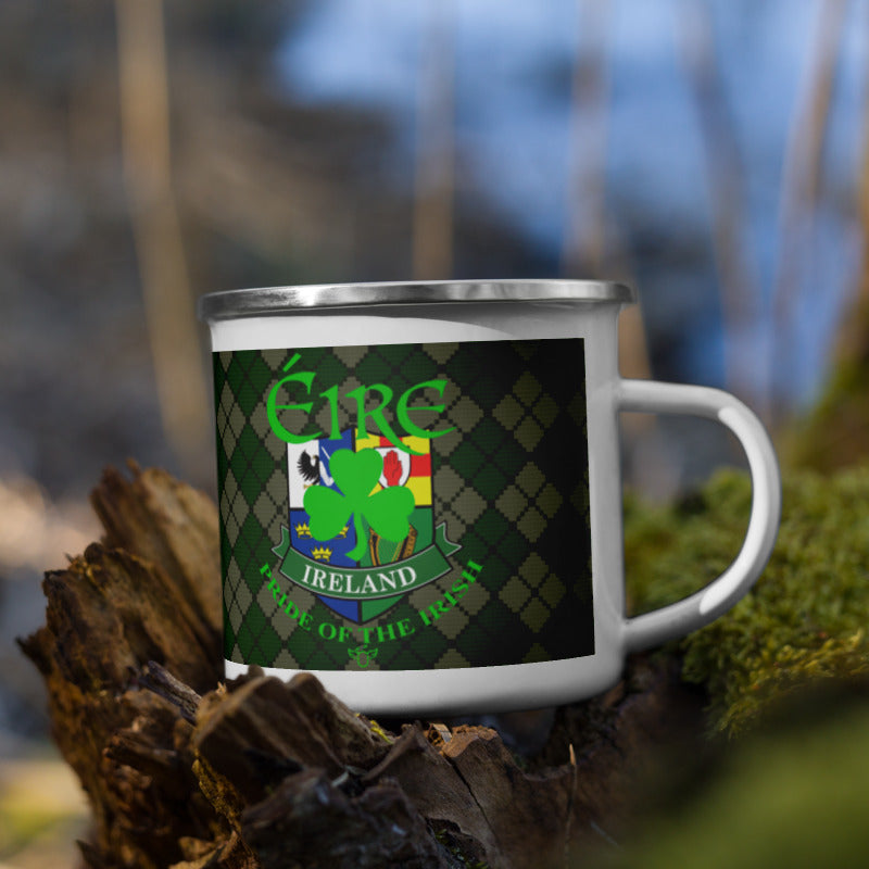 St. Patrick's Pride of the Irish Enamel Mug