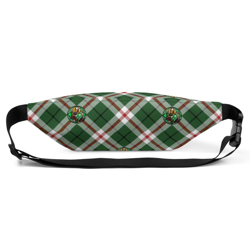 St. Patrick's Tartan Pattern Fanny Pack