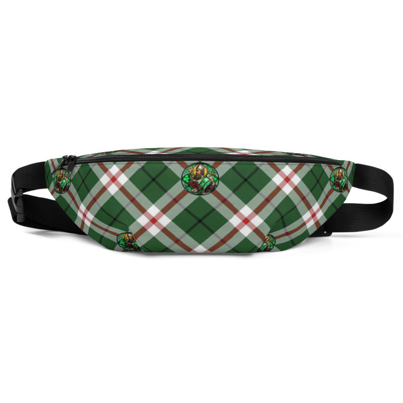 St. Patrick's Tartan Pattern Fanny Pack