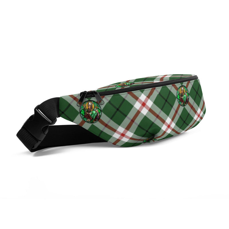 St. Patrick's Tartan Pattern Fanny Pack