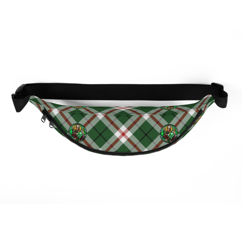 St. Patrick's Tartan Pattern Fanny Pack