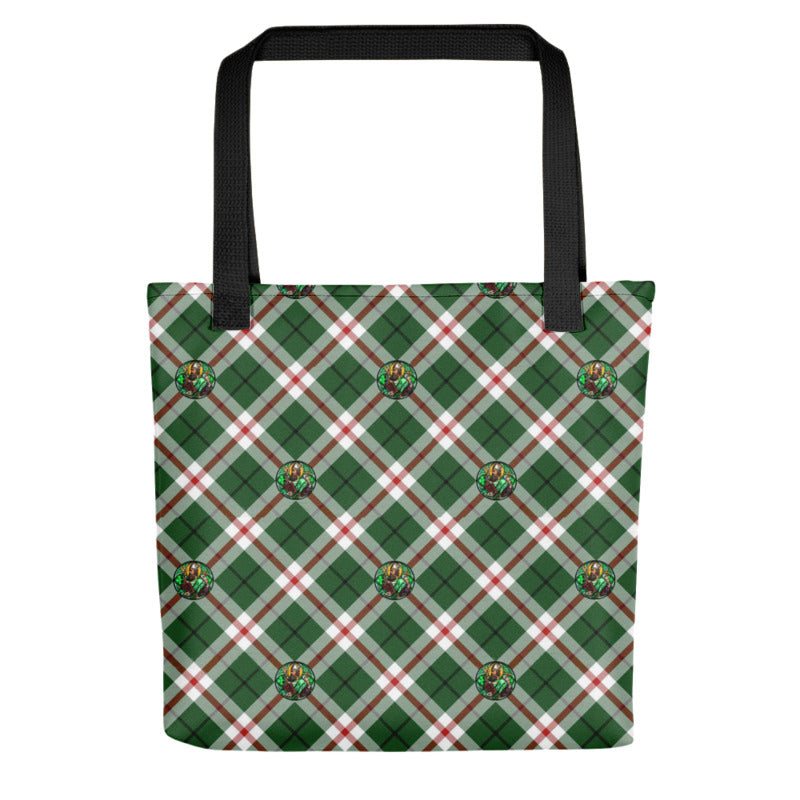 St. Patrick's Tartan Pattern Tote bag