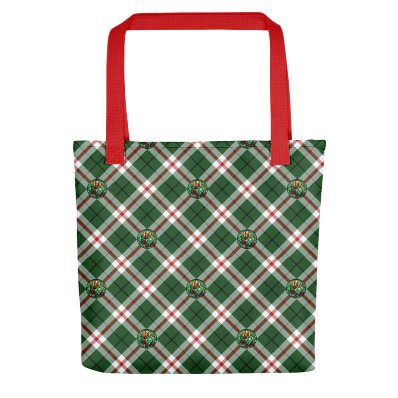 St. Patrick's Tartan Pattern Tote bag