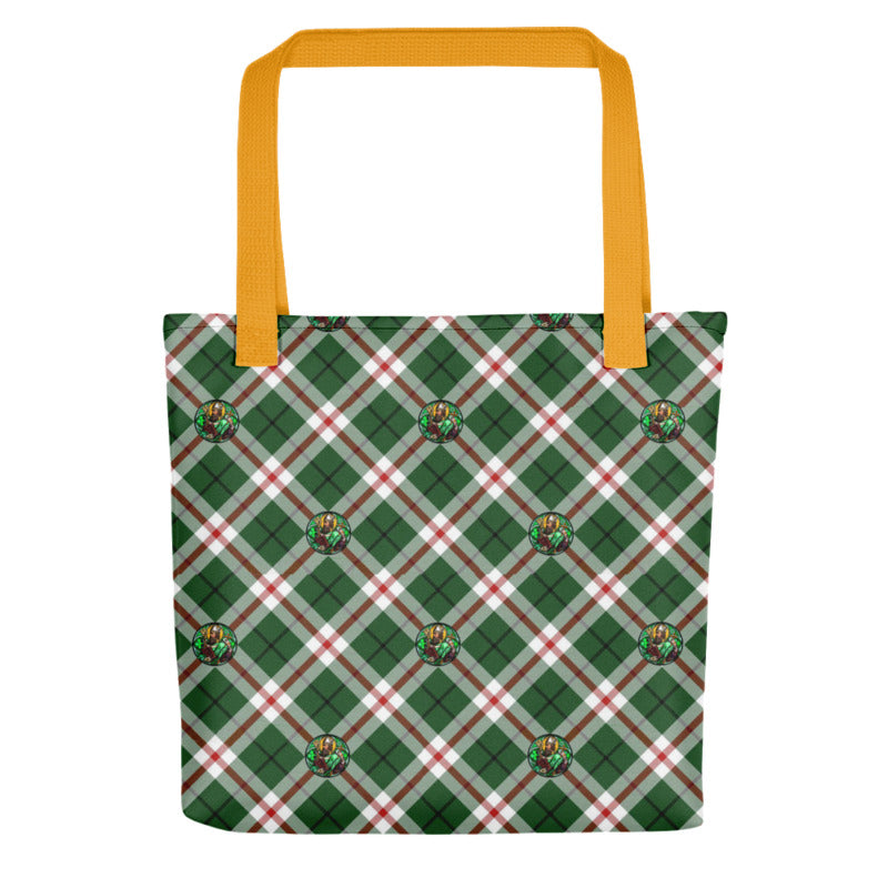 St. Patrick's Tartan Pattern Tote bag