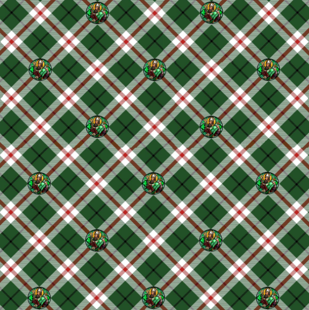 St. Patrick's Tartan Pattern Tote bag