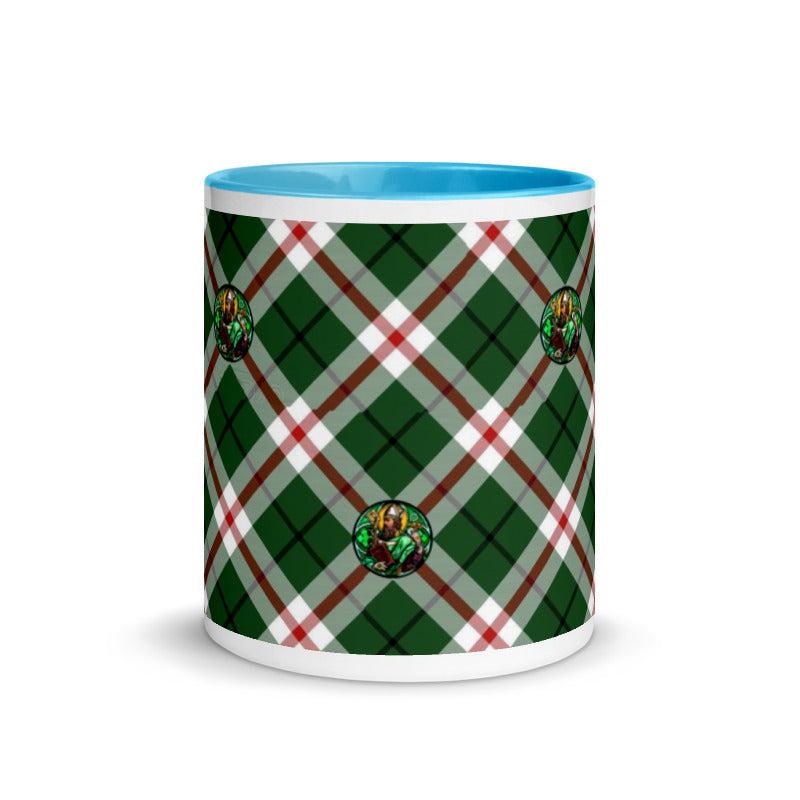 St. Patrick's Tartan Pattern Coffee Mug 