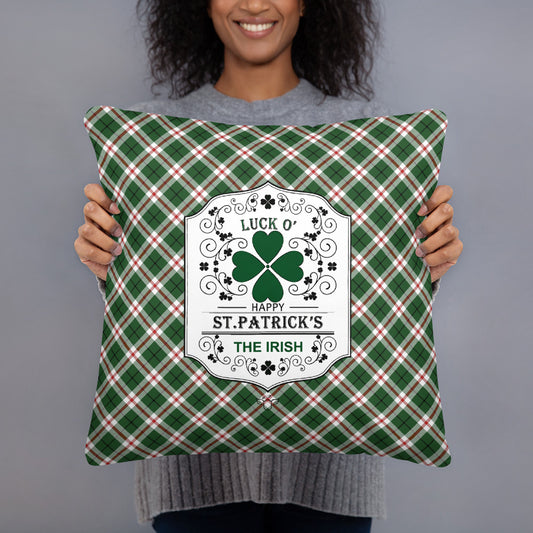 St. Patrick's Luck of the Irish Basic Pillow