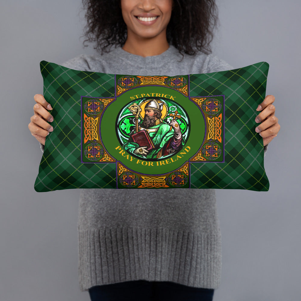 St. Patrick's Pray for Ireland Basic Pillows