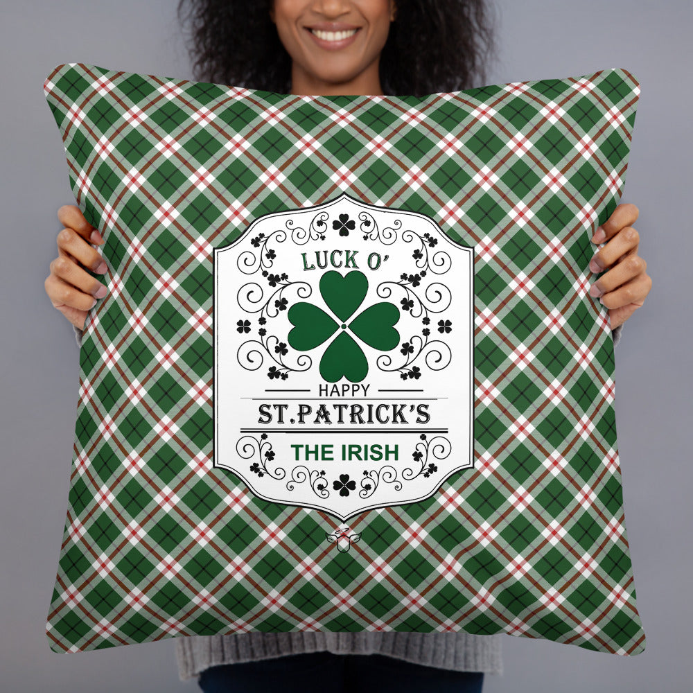 St. Patrick's Luck of the Irish Basic Pillow