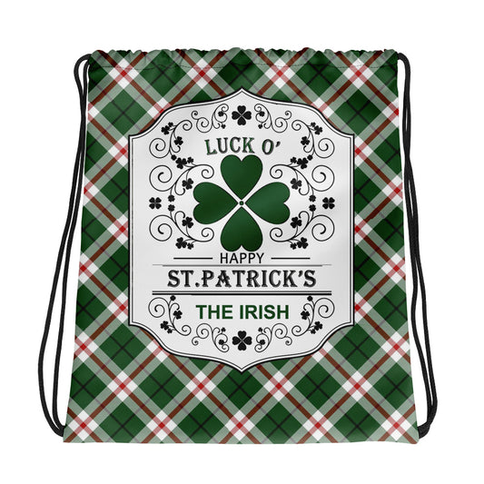 St. Patrick's Luck of the Irish Drawstring bag