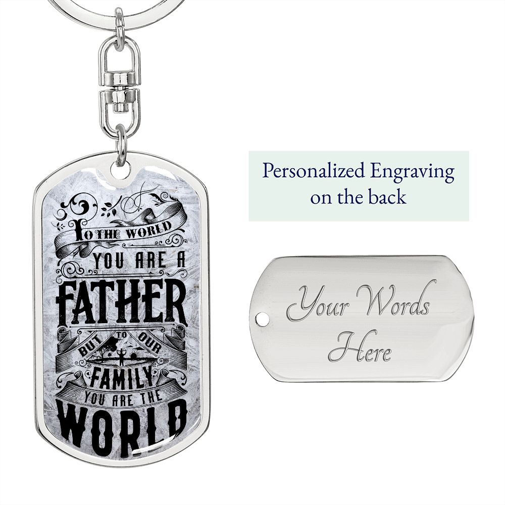 Graphic Design Keychain For Fathers , Graphic Design Keychain For Fathers custom engraving
