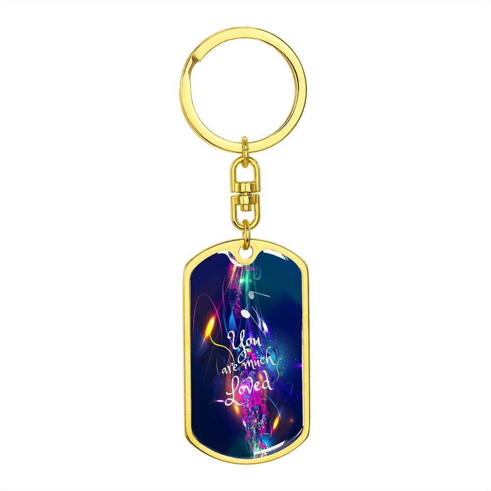 graphic design dogtag love keychains, personalized engraving keychain