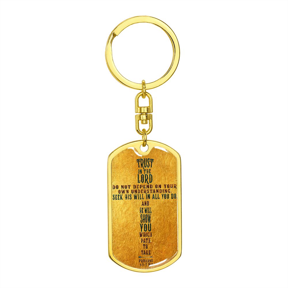 Graphic Design Cross dogtag love keychain, customize engraving keychain
