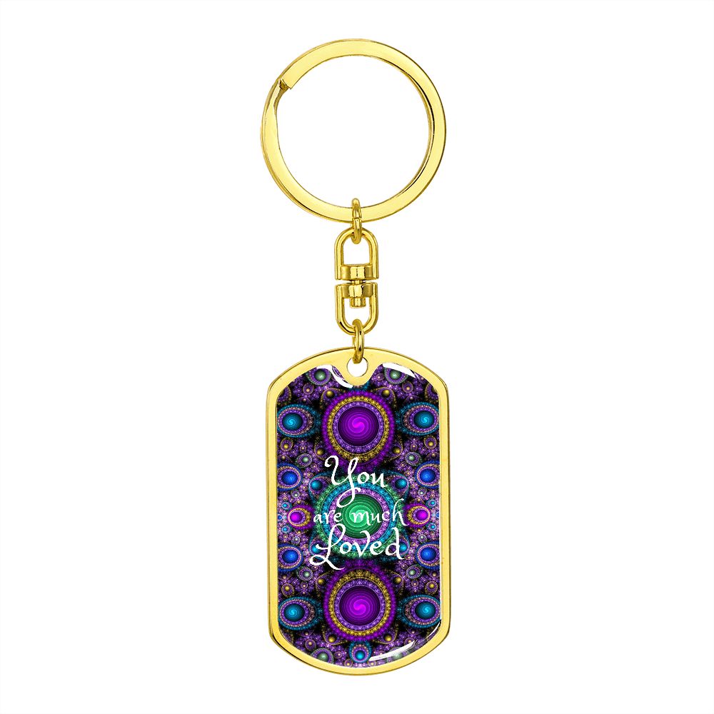 graphic design dogtag love keychains, personalized engraving keychain