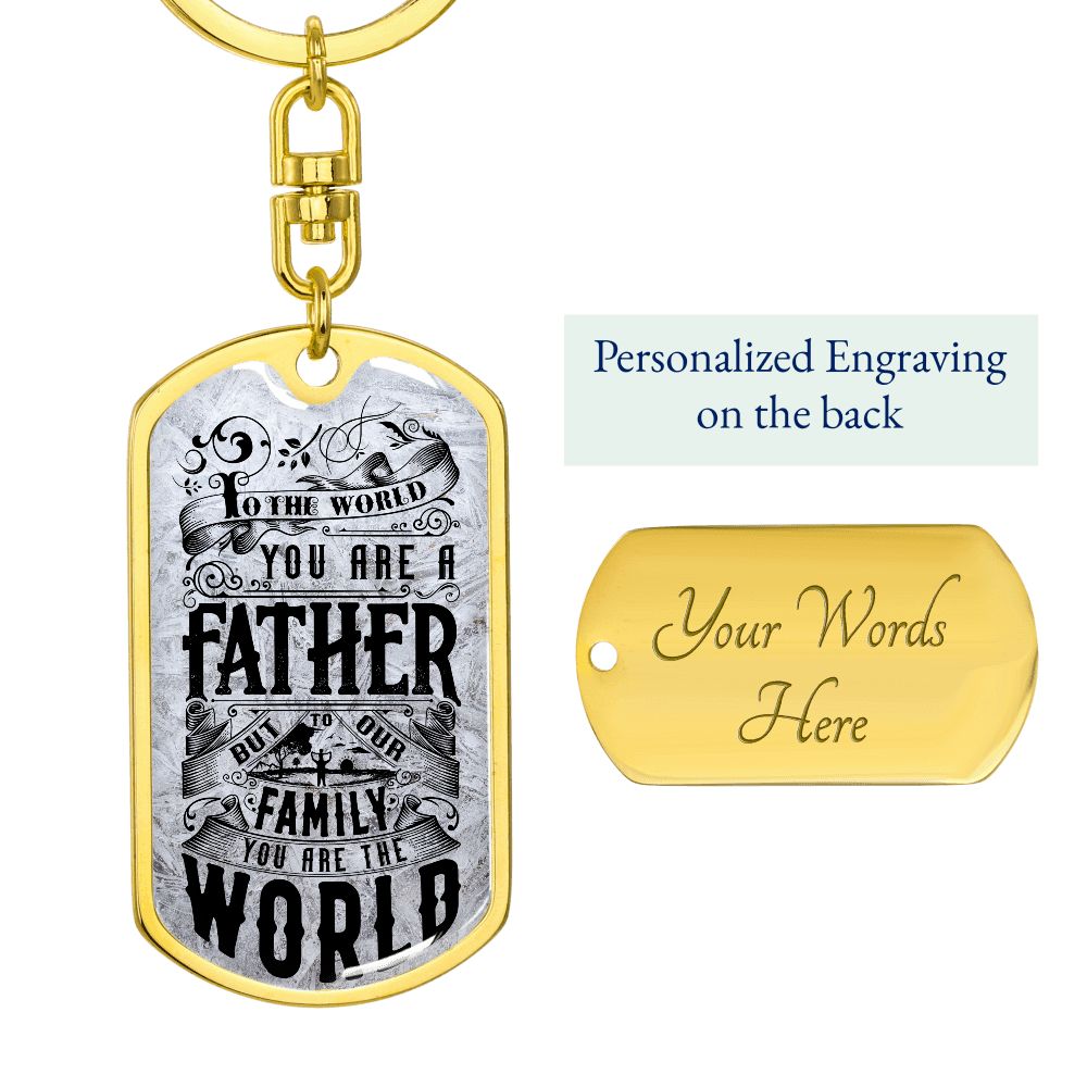 Graphic Design Keychain For Fathers , Graphic Design Keychain For Fathers custom engraving