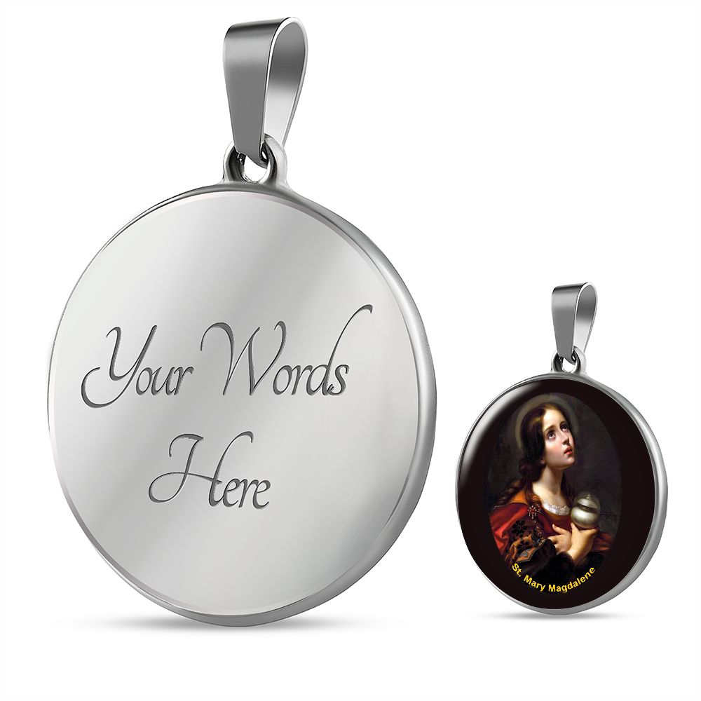 St. Mary Magdalene Medal with custom engraving