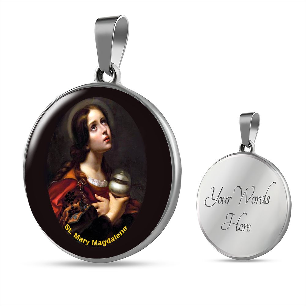 St. Mary Magdalene Medal with custom engraving