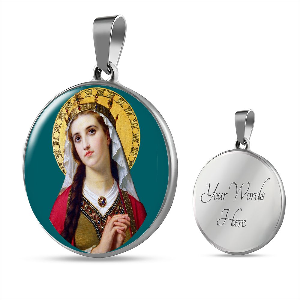 St. Elizabeth of Hungary Medal with custom engraving