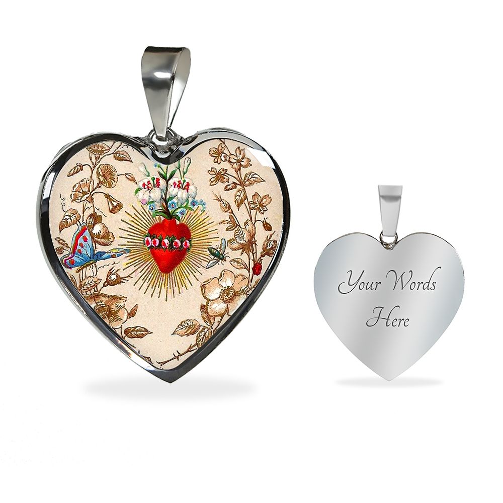 Immaculate Heart of Mary Medal with custom engraving