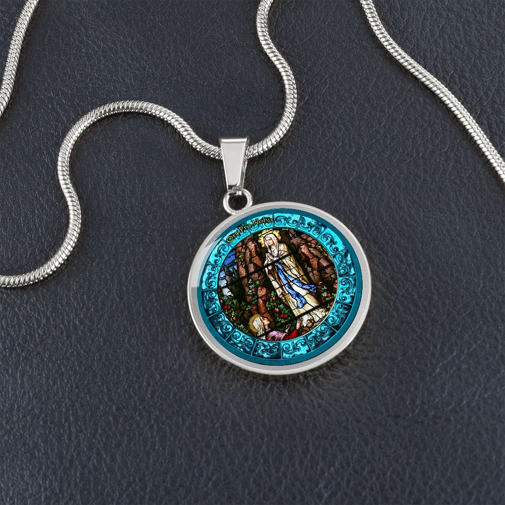 Our Lady Of Lourdes Pendant