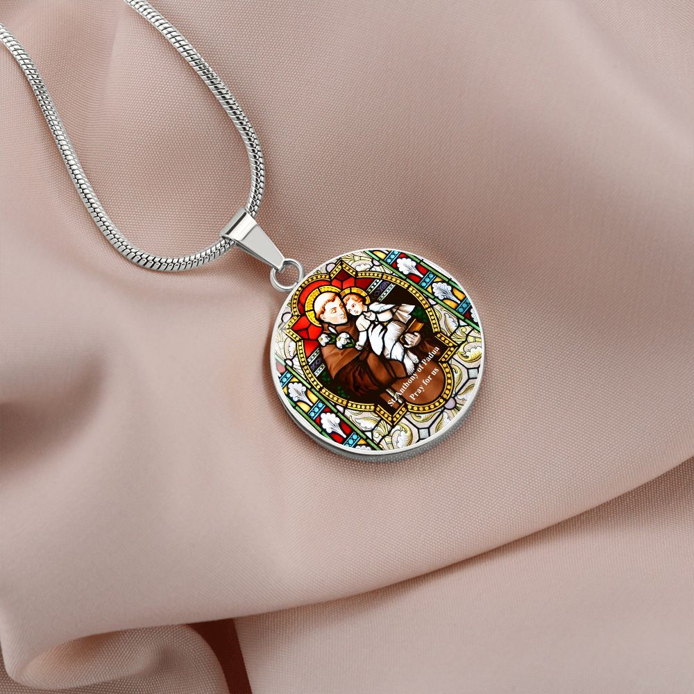 Saint Anthony's Pendant Medal