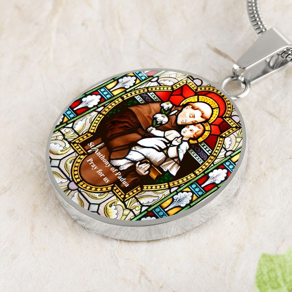 Saint Anthony's Pendant Medal