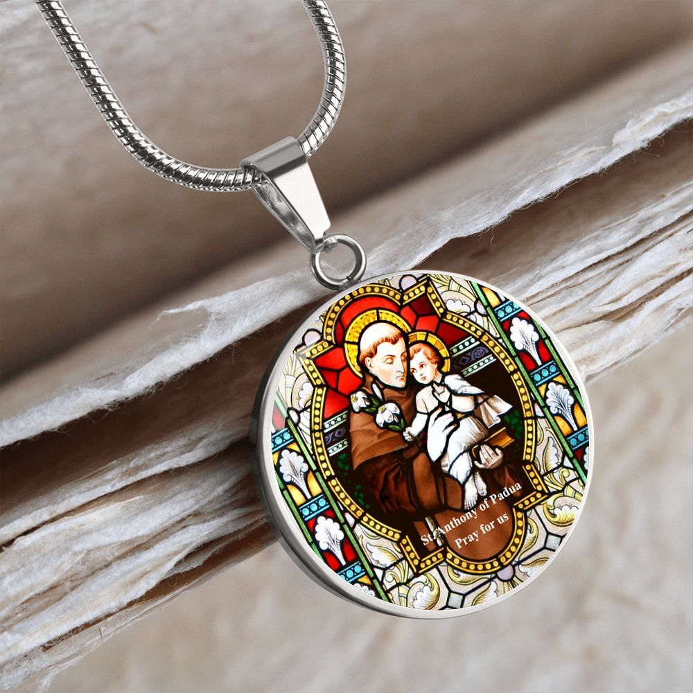 Saint Anthony's Pendant Medal